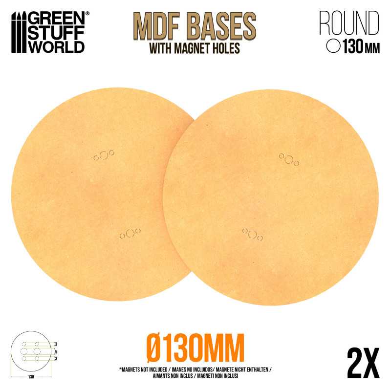 130 mm runde MDF Basen | Runde MDF Basen 130 mm runde MDF Basen | Runde MDF Basen