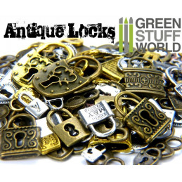 Antique Locks Beads 85gr