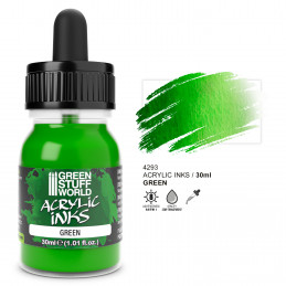 Acrylic Ink Opaque - Green | Acrylic Inks