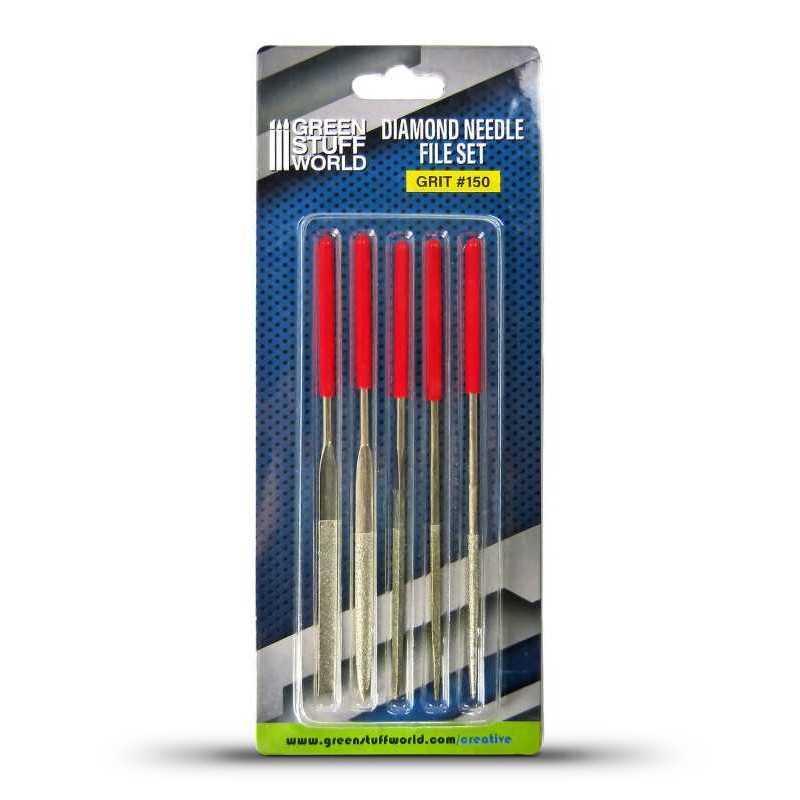 Lime aiguille diamantée - Grain 150 | Paquets abrasives