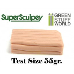 Super Sculpey Beige 55 gr. - Taille d'essai | Mastics et matériaux