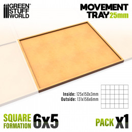 Vassoi di Movimento MDF 150x125mm | Vassoi di movimento per Old World