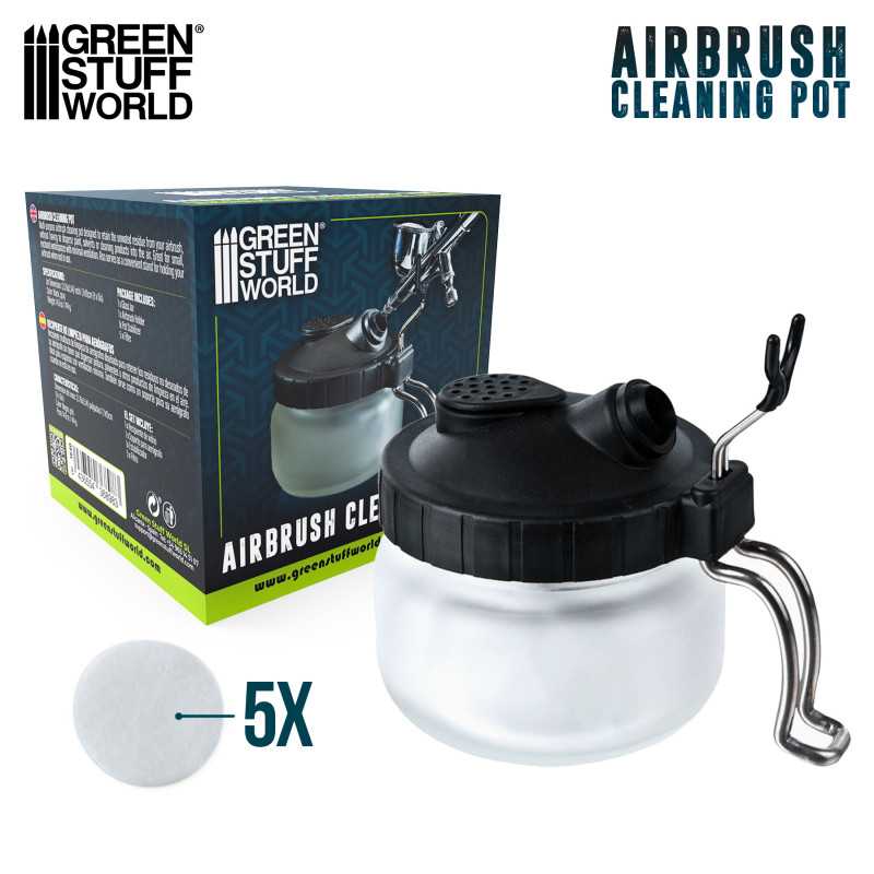 Airbrush Cleaning Pot | Airbrushing Accessories