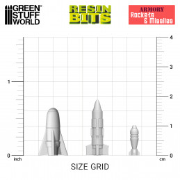 Set imprimé en 3D: Roquettes et Missiles