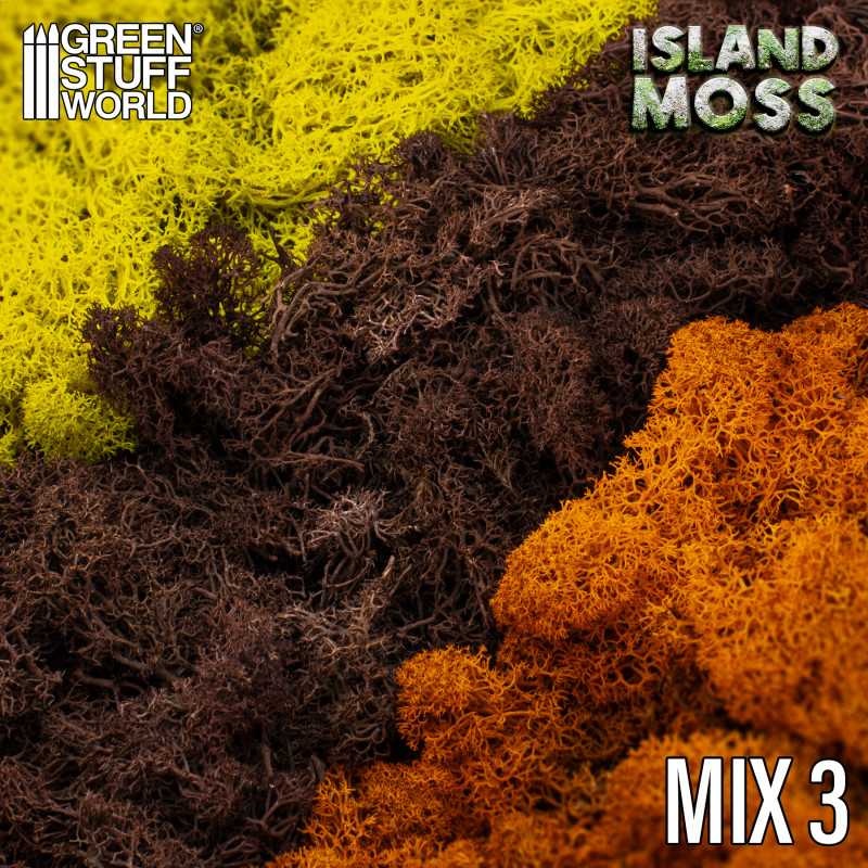 Islandmoss - Yellow and Brown Mix | Islandmoss