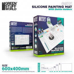 Silicone Painting Mat with Edges 450x300mm