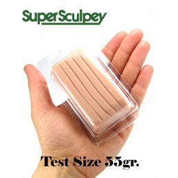 Super Sculpey Beige 55 gr - TEST groß | Kitte und Materialien