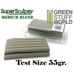 Super Sculpey Medium Blend 55 gr. - Taille d'essai