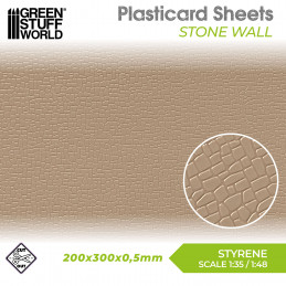 Plasticard - Stone Wall