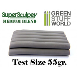 Super Sculpey Medium Blend 55 gr. - Taille d'essai | Mastics et matériaux