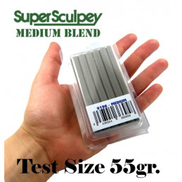 Super Sculpey Medium Blend 55 g - TEST groß | Kitte und Materialien