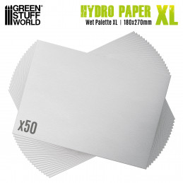 Hydro-Palettenpapier XL x50 | Nasspaletten