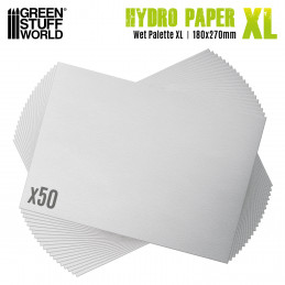 Hydro Paper XL x50 | Wet Palette
