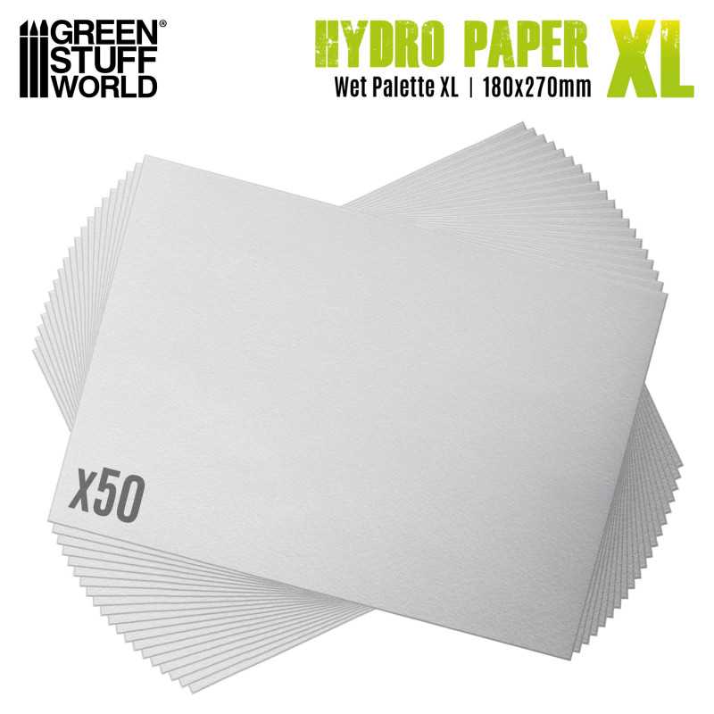 Hydro Paper XL x50 | Wet Palette Hydro Paper XL x50 | Wet Palette