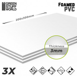 Foamed PVC 3 mm