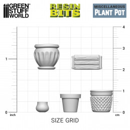 Set imprimé en 3D - Pots