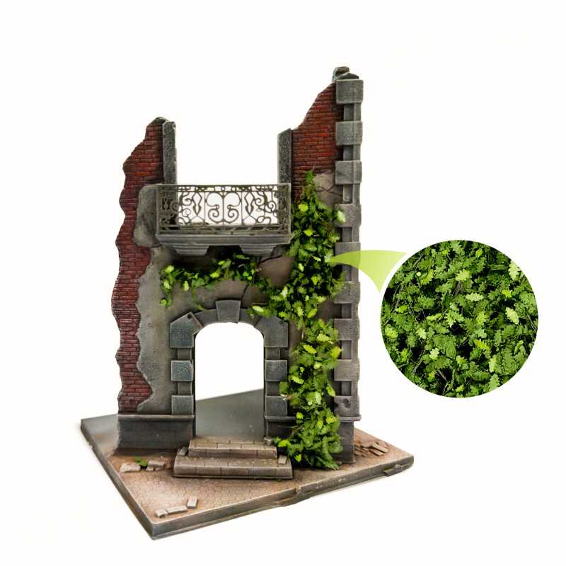 Feuillage lierre miniature - Chêne vert clair - Large Feuillage lierre miniature - Chêne vert clair - Large