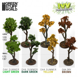 Ivy Foliage - Light Green Oak - Small