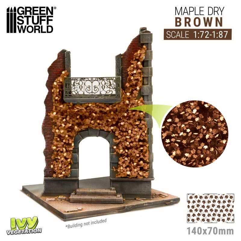 Miniatur-Blättermatten - Ahorn Braun - Klein Miniatur-Blättermatten - Ahorn Braun - Klein