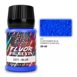 Pigment FLUOR BLAU | Fluoreszierende Pigmente