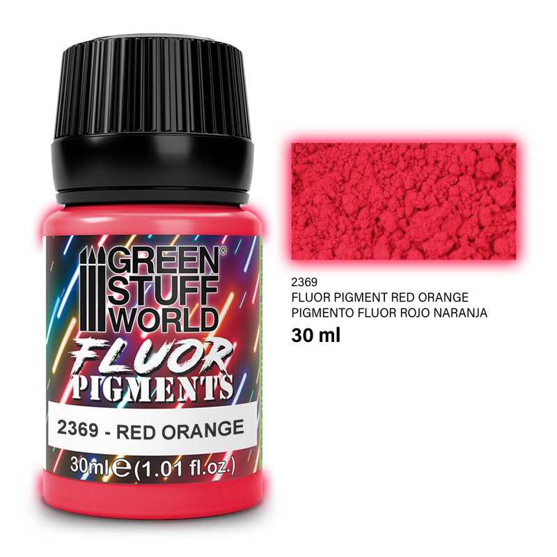 Pigmenti FLUOR ROSSO ARANCIONE | Pigmenti fluorescenti