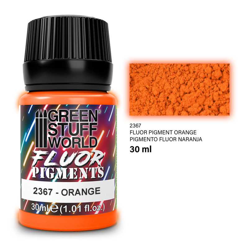 Pigment FLUOR ORANGE | Fluoreszierende Pigmente