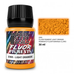 Pigment FLUOR HELL ORANGE | Fluoreszierende Pigmente