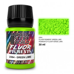 Pigment FLUOR GREEN LIME | Pigments fluorescents