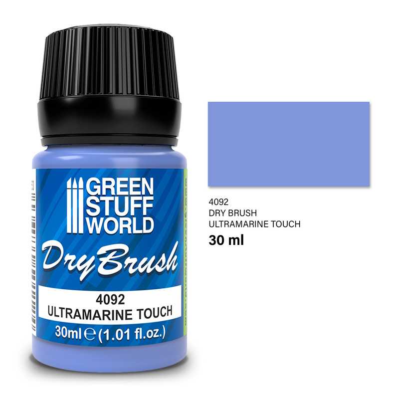 Brossage à Sec - ULTRAMARINE TOUCH 30 ml | Peintures Brossage à Sec