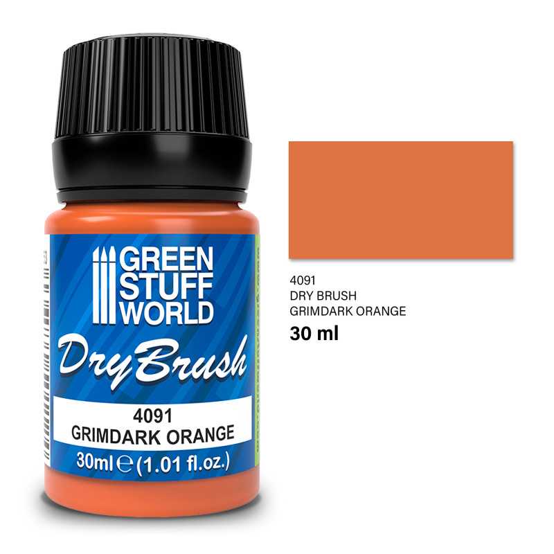 Brossage à Sec - GRIMDARK ORANGE 30 ml | Peintures Brossage à Sec