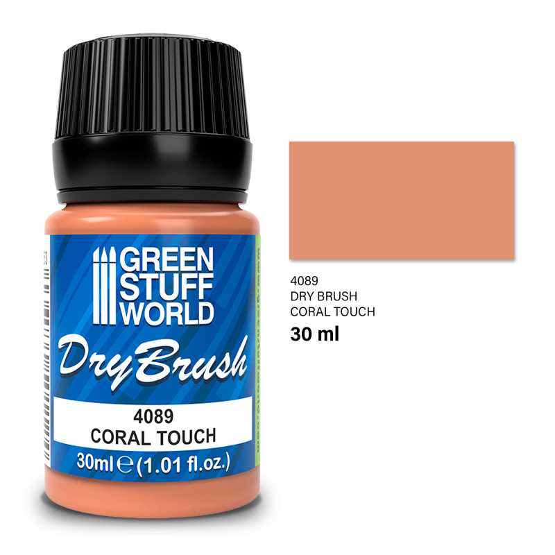 Pincel Seco - CORAL TOUCH 30 ml Pintura Pincel Seco