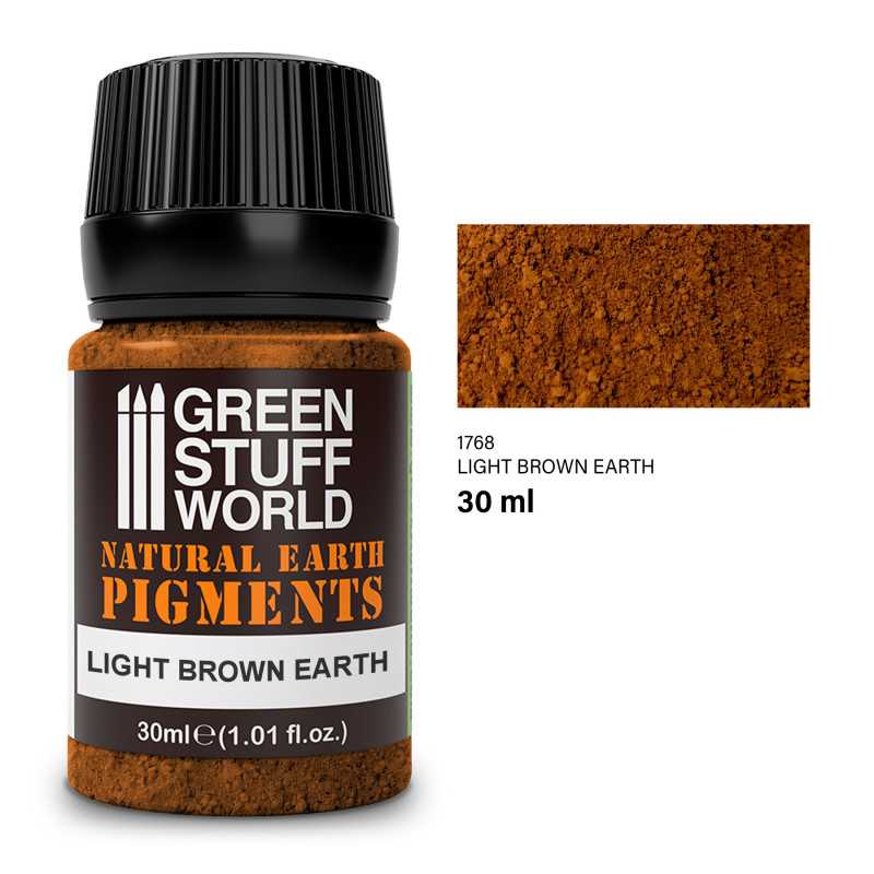 Pigmento LIGHT BROWN EARTH | Pigmenti terrosi