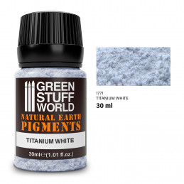 Pigmento TITANIUM WHITE Pigmentos terrosos
