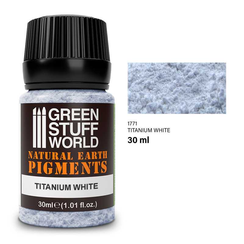 Pigmento TITANIUM WHITE Pigmentos terrosos Pigmento TITANIUM WHITE Pigmentos terrosos
