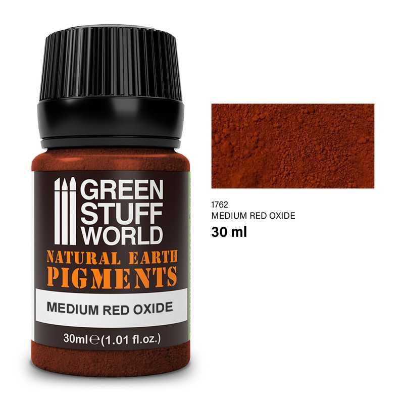 Pigment MEDIUM RED OXIDE | Earthy pigments