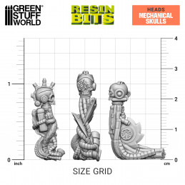 Servo skulls | Mechanical Skulls
