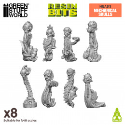 Servo skulls | Mechanical Skulls