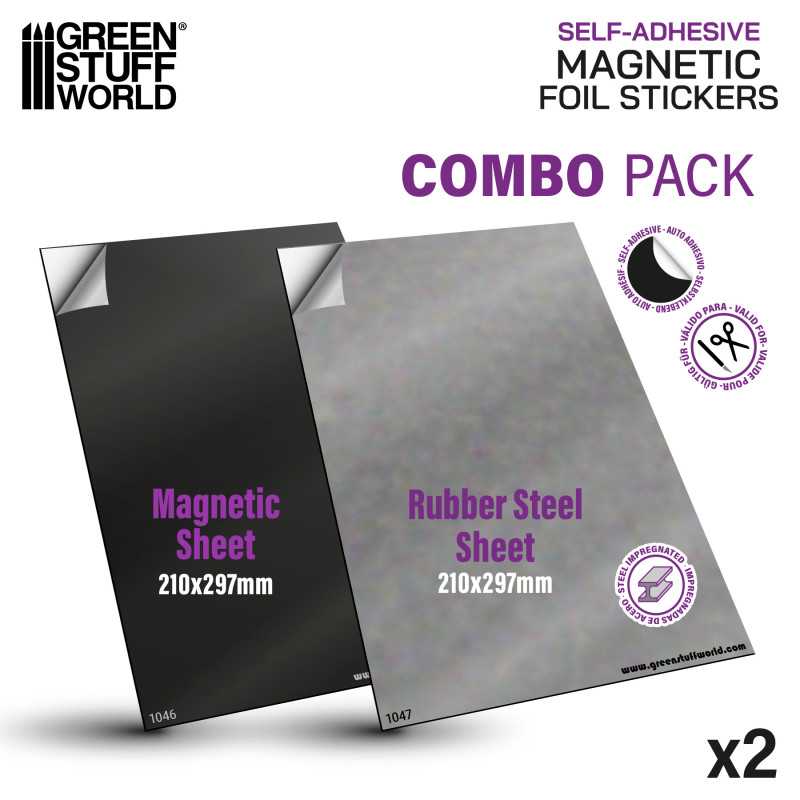 Magnetic Sheet COMBO - Self Adhesive | Magnetic Sheet Magnetic Sheet COMBO - Self Adhesive | Magnetic Sheet
