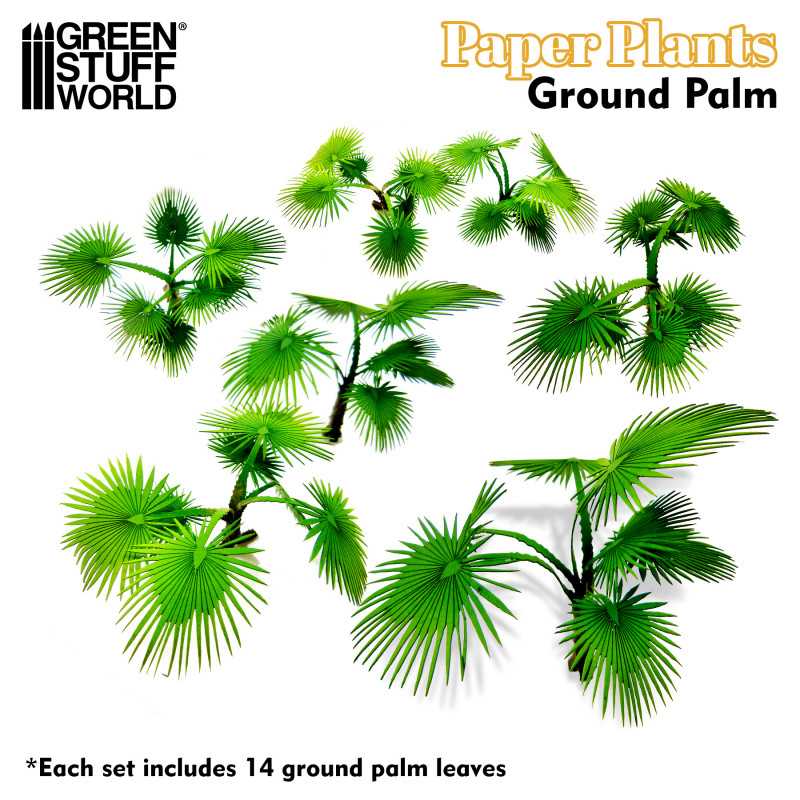 Paper Plants - Ground Palm | Paper Plants