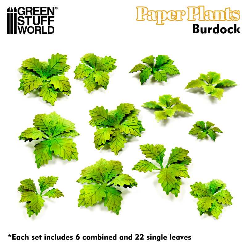 Paper Plants - Burdock | Paper Plants Paper Plants - Burdock | Paper Plants