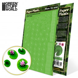Plantes à Papier - Nenuphars | Plantes à papier