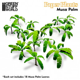 Papierpflanzen - Musabaum | Papierpflanzen
