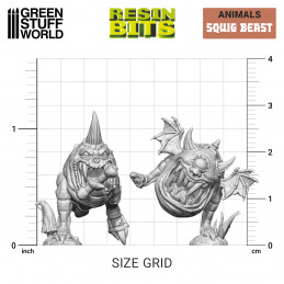 3D printed set - Squig beasts | Squiggly Beasts