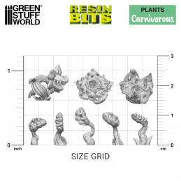 Set imprimé en 3D - Plantes Carnivores