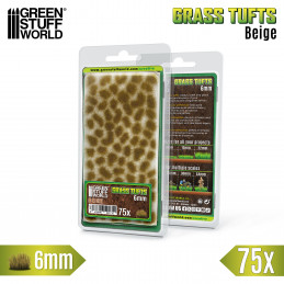 Grasbüschel - Tuft 6mm - Beige