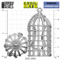 Set stampato in 3D - Gabbia Dungeon