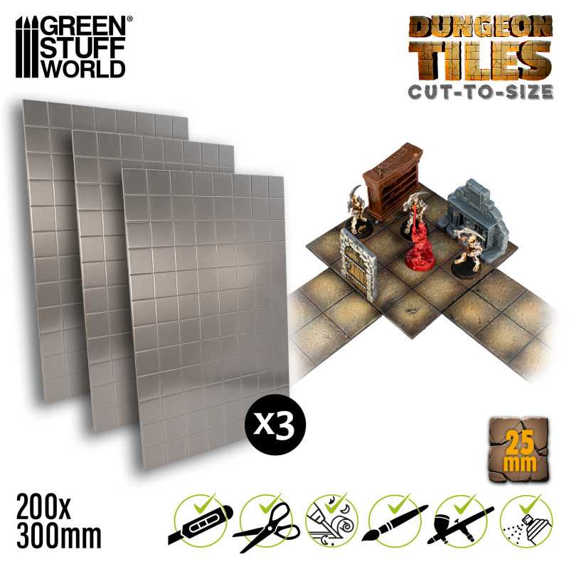 Dungeon Tiles 25mm | DnD Tiles 25mm Dungeon Tiles 25mm | DnD Tiles 25mm