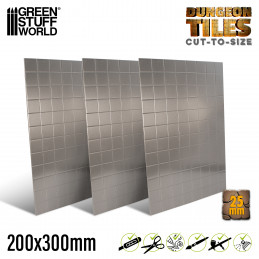 Dungeon Tiles 25mm | DnD Tiles 25mm