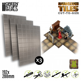 Tessere Dungeon 32mm | Dungeon Tiles 32mm