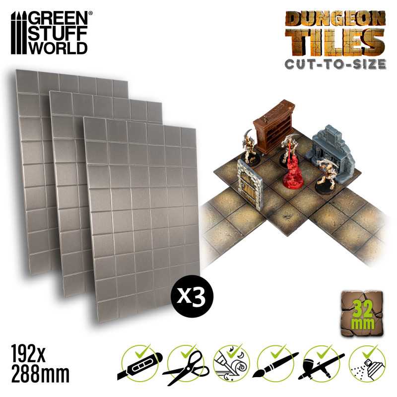 Dungeon Tiles 32mm | DnD Tiles 32mm Dungeon Tiles 32mm | DnD Tiles 32mm